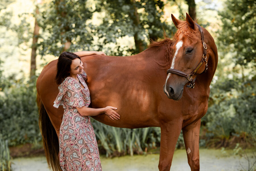 Séance photo équestre – Cavalier et cheval