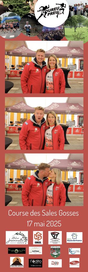 Exemple personnalisation photo booth